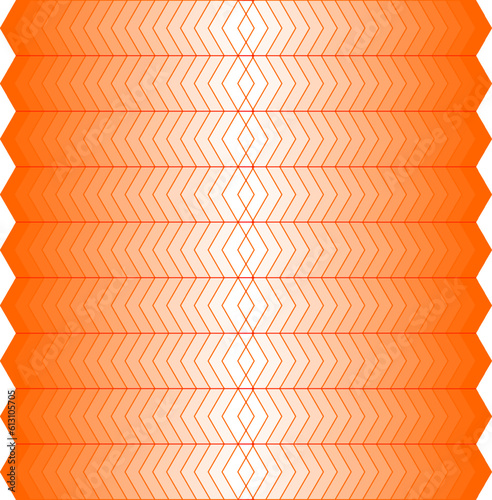 Seamless Geomatric vector background Pattern in orange