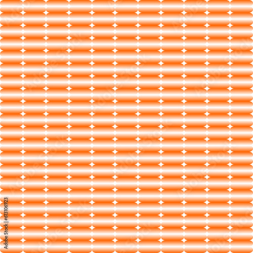 Seamless Geomatric vector background Pattern in orange