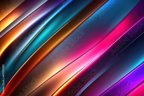 abstract colorful background, Generative AI