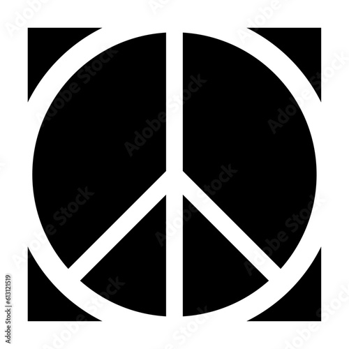 A Vector of Peace Symbol Design