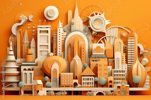 illustration of a city © Sam