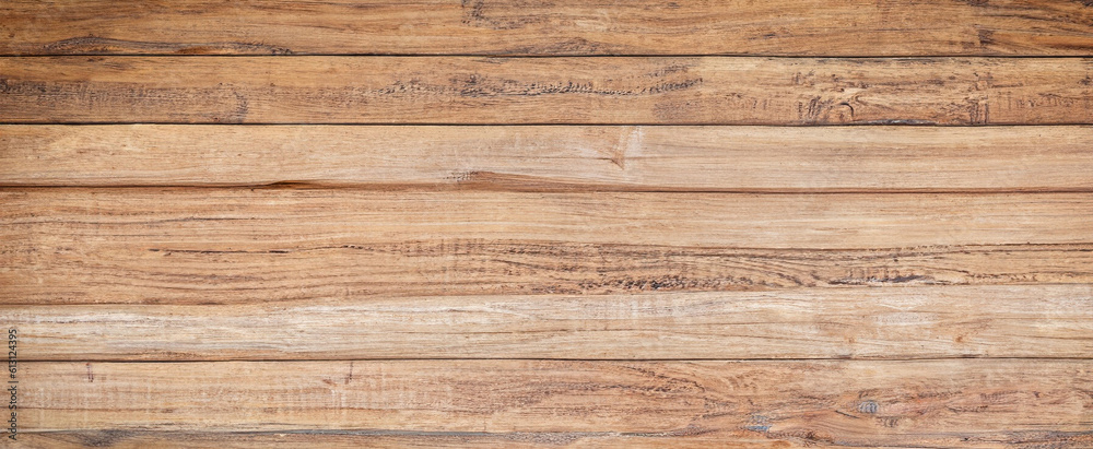 Panorama long and big file of natural rustic teak wood wall background for vintage design and grunge textured hardwood timber surface usage Panorama long and big file of natural rustic teak wood wall background for vintage design and grunge textured hardwood timber surface usage
