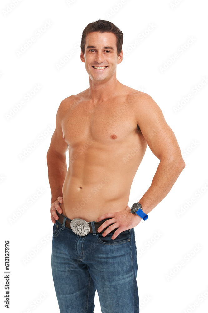 Portrait, mature man and topless chest with healthy body, muscles or natural fitness on transparent, isolated or png background. Confident, wellness and male model or athlete with satisfaction Portrait, mature man and topless chest with healthy body, muscles or natural fitness on transparent, isolated or png background. Confident, wellness and male model or athlete with satisfaction