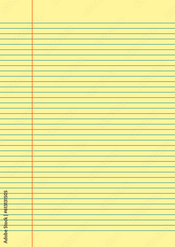 legal pad notebook ruled paper background for student, yellow color legal pad notebook ruled paper background for student, yellow color