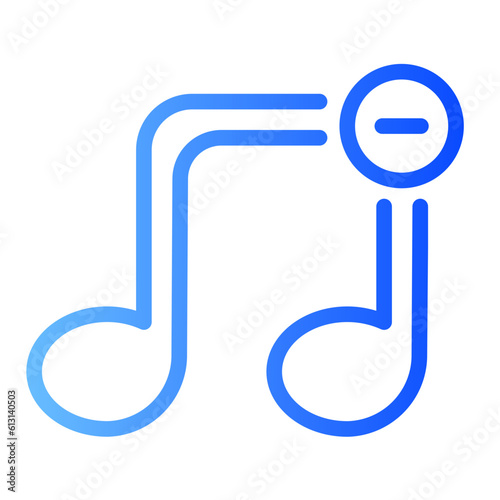 reduce gradient icon
