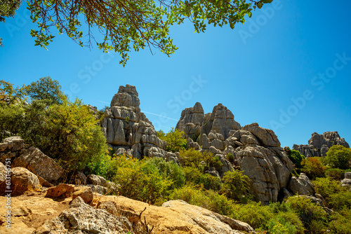 El Torcal de Antequera natural park, Andalusia, Spain	