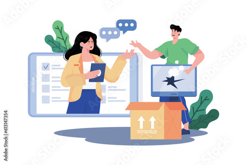 Complaint resolution specialist handles and resolves customer complaints.