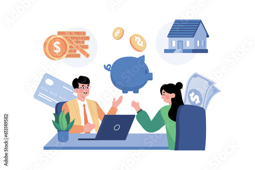 Investment banker providing clients with investment advice and services.