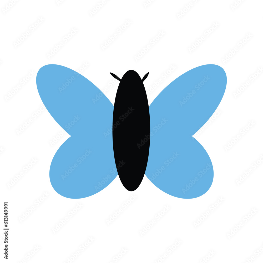 Butterfly icon design. vector illustration Butterfly icon design. vector illustration