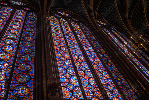cores dos Vitrais da Saint Chapelle