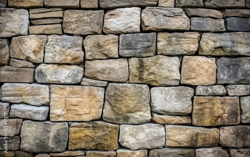 Castle wall background  stone  repeating pattern