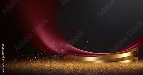 abstract background with wa...