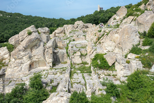 Ruins of the Thracian town Perperikon, Bulgaria