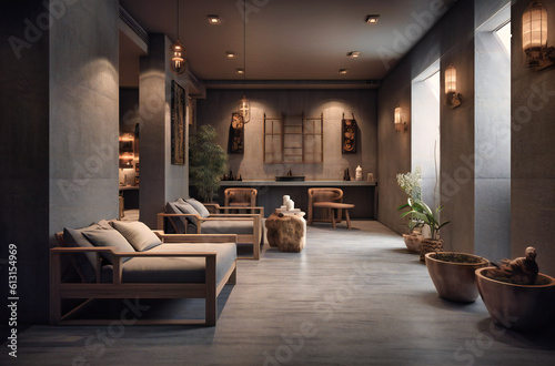 spa salon interior concept © Jahid