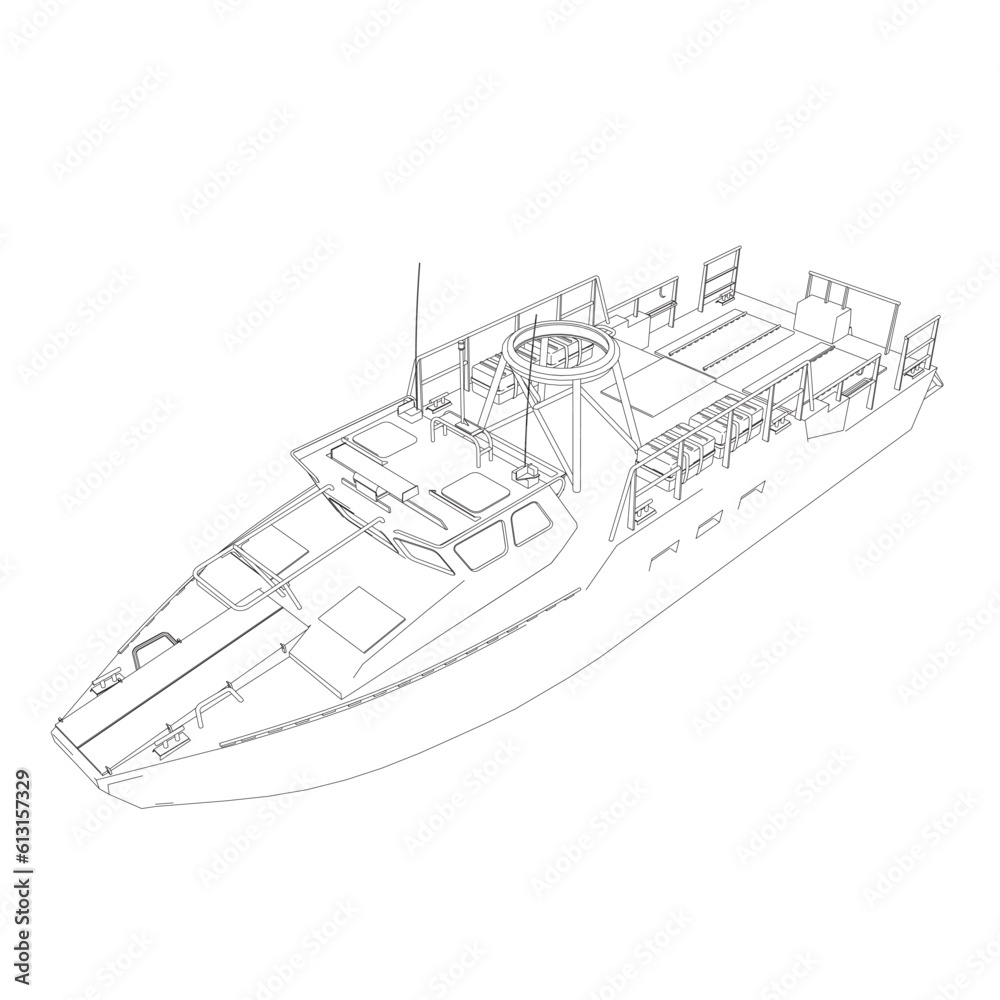 Warship icon outline. Military ships and naval vessels. isolated vector images. Military ship outline vector. Military vehicle template vector isolated on white..
