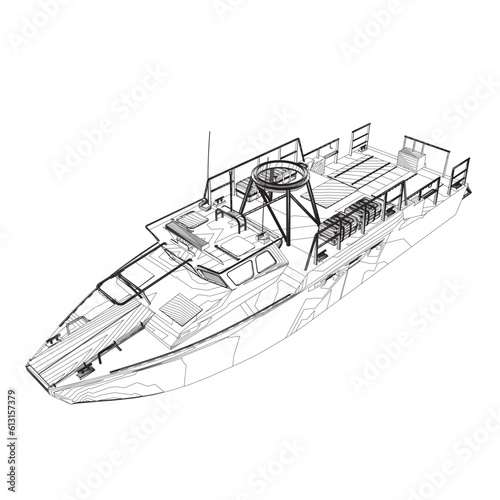 Warship icon outline. Military ships and naval vessels. isolated vector images. Military ship outline vector. Military vehicle template vector isolated on white..