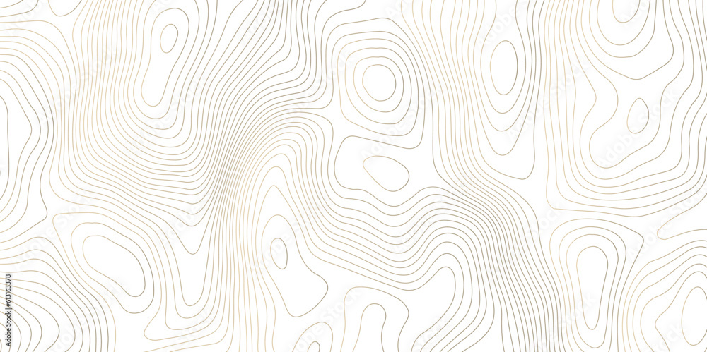 Abstract wave curved lines topographic contours map background. Abstract geographic golden wavy and curve grid lines map background. Abstract wave curved lines topographic contours map background. Abstract geographic golden wavy and curve grid lines map background.