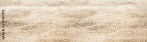 Textured Sand Beach as a Summer Background. Embrace the Mockup and Copy Space. Captivating Top and Front View.