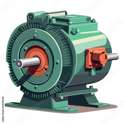 machinery in steel factory