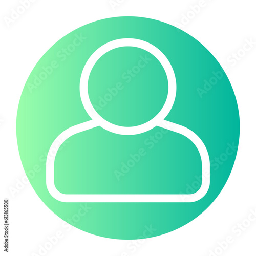 user gradient icon