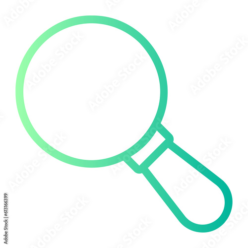loupe gradient icon