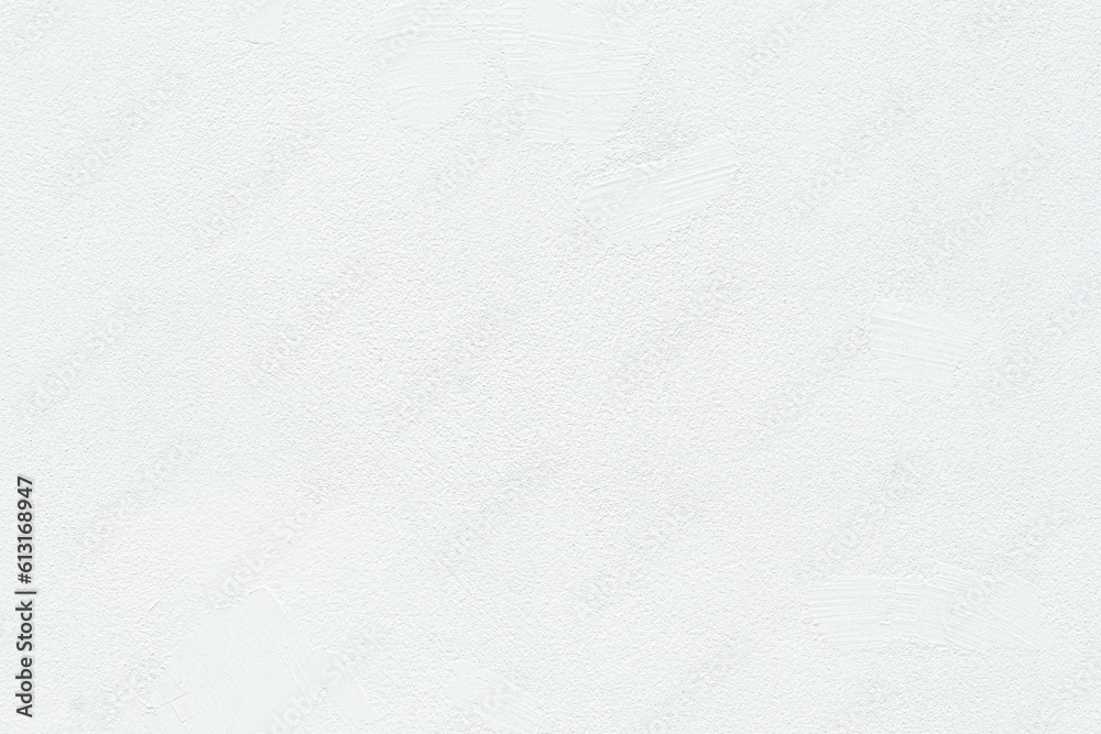 Empty blank concrete white rough wall for background and texture. Beautiful white cement wall plastered surface background pattern. Clean white wall advertising backdrop. - obrazy, fototapety, plakaty 