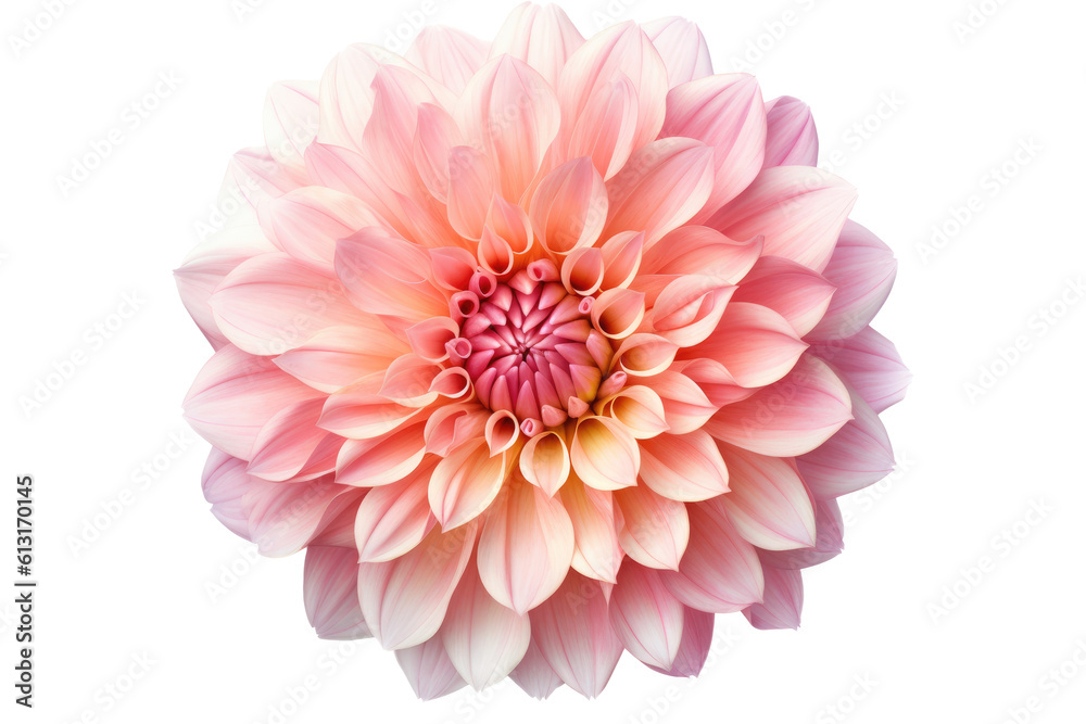 Elegant Blossom: Rose Flower Isolated on Transparent Background Generative AI