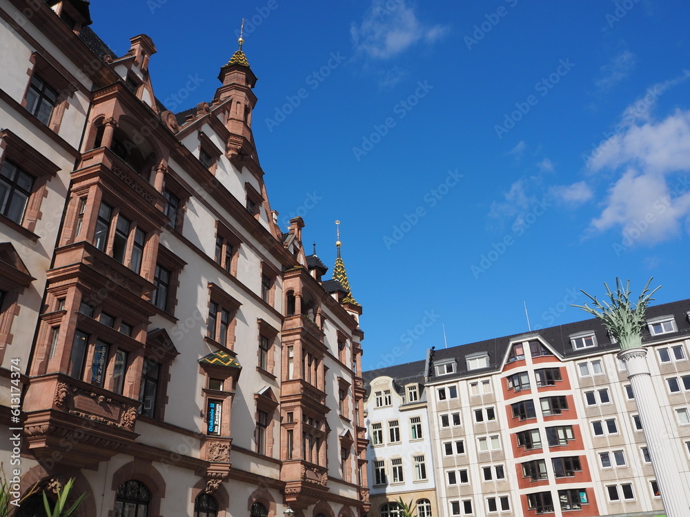 Fototapeta premium City view of Leipzig