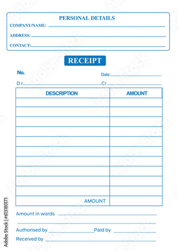 Editable vector templates for receipts, invoices, and delivery forms. Customize every detail effortlessly, impress customers, and elevate your business's image. Save time with user-friendly designs.