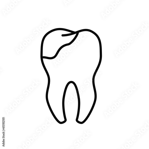 Tooth Icon - Dental Filling