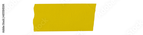 Yellow plastic stripe overlay with tranpsarent background