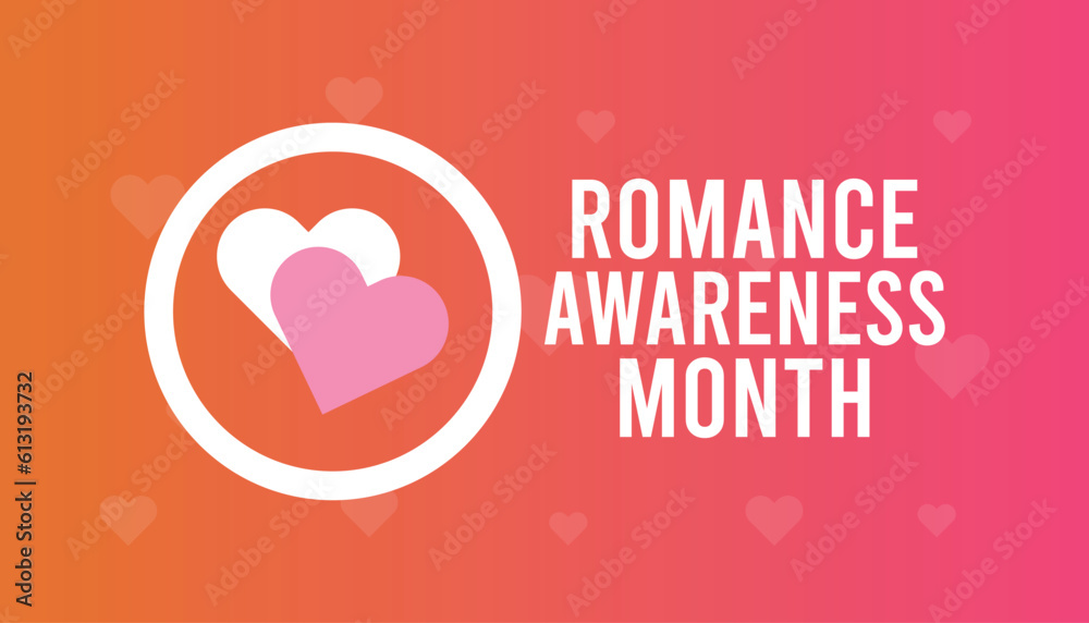 August is romance awareness month.banner design template Vector illustration background design. August is romance awareness month.banner design template Vector illustration background design.