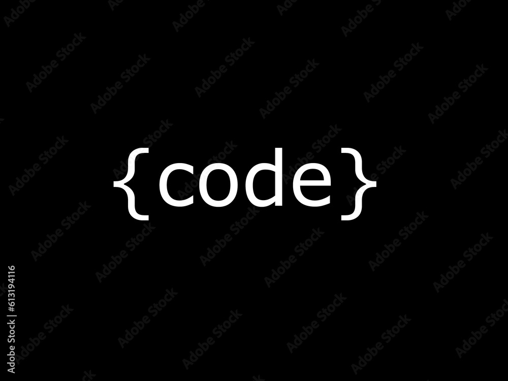 Fototapeta premium Code