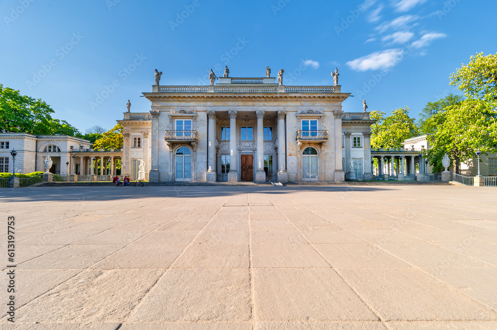 Pałac na Wyspie- Łazienki Królewskie, Warszawa. Pałac na Wyspie- Łazienki Królewskie, Warszawa.