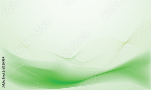 Abstract Background Soft green Curved