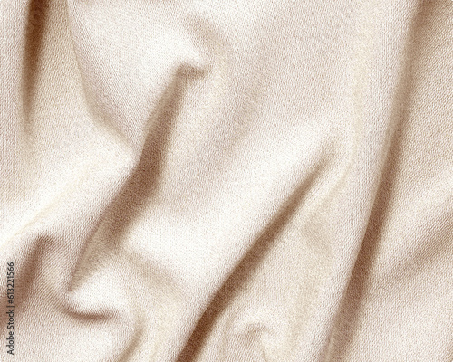 Soft orange fabric texture, background
