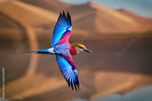 blue tailed bee eater generated by Ai