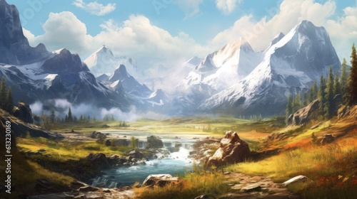 Fantasy Landscape Game Art