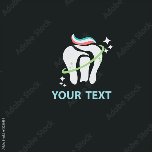 dental logo vector illustration eps 10