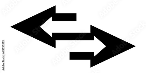Left right arrows icon. Black transfer arrows icon or logo. Arrows sign for web design and mobil apps. Vector isolated on white background. Free Download Left right arrows icon. Black transfer arrows icon or logo. Arrows sign for web design and mobil apps. Vector isolated on white background. - GFXLoad