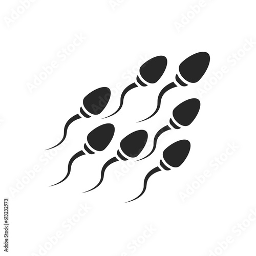 sperm icon or logo isolated sign symbol vector illustration - high quality black style vector icons