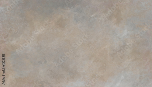 Old grey brown stains and distressed paper in beige dirty background marble parts and cruses shape marble drip stains on light banner, ink spatter and historic shabby design, retro old paper speckle	