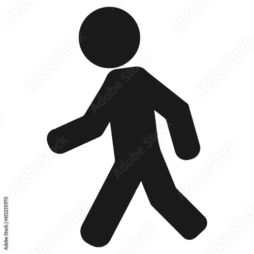 walking man vector