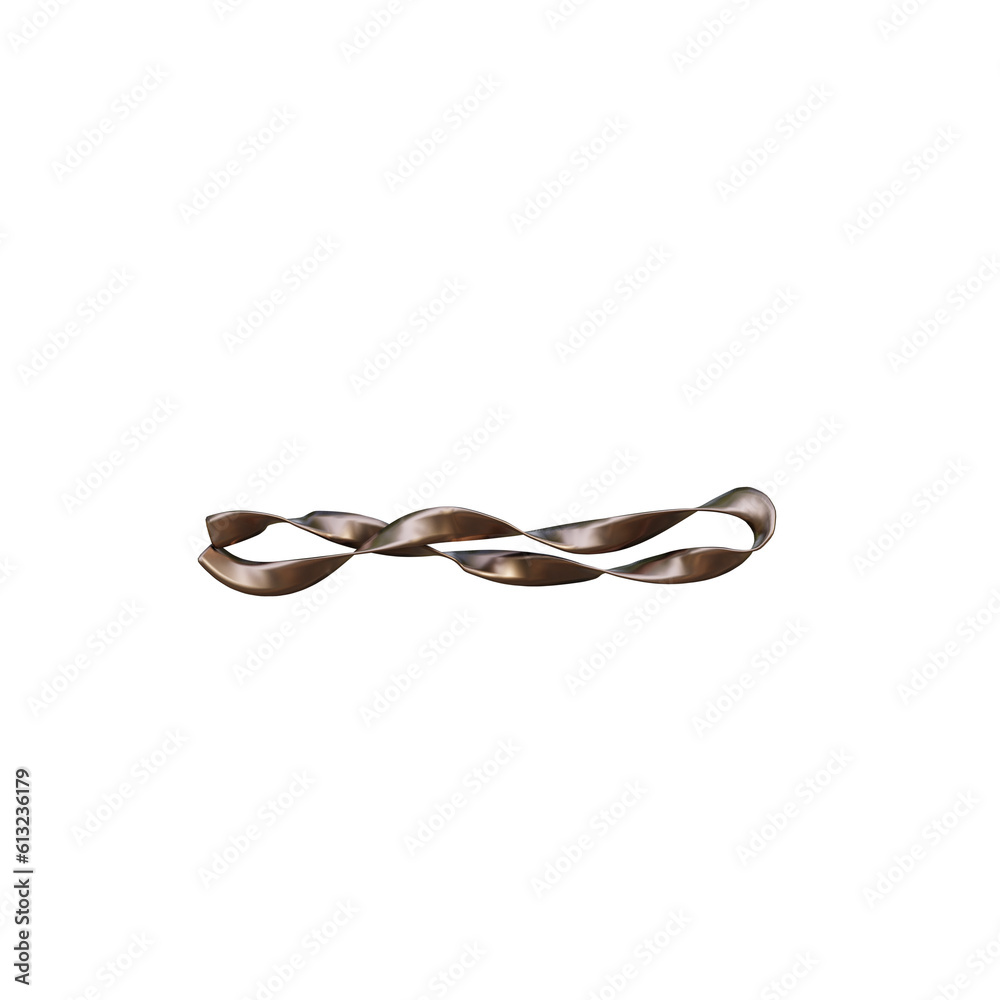 Crumpled Metal 3D Alphabet or PNG Letters