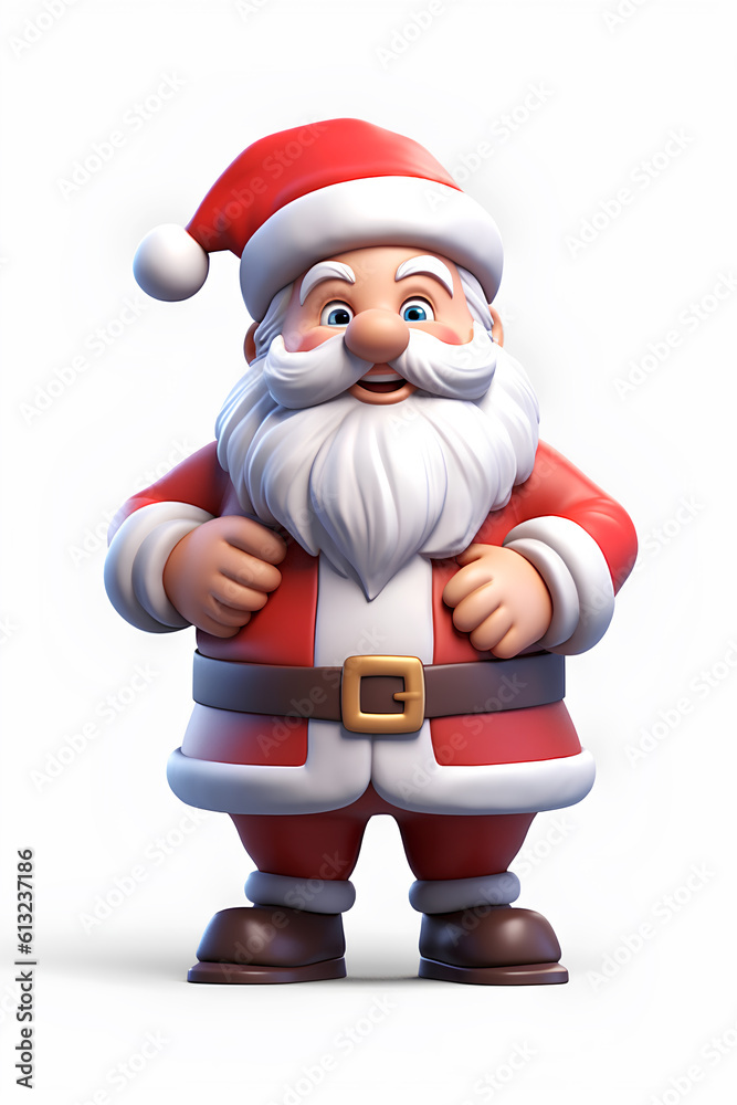 Santa Claus, with his rosy cheeks, twinkling eyes, and a beard as white as snow, is the embodiment of Christmas joy Santa Claus, with his rosy cheeks, twinkling eyes, and a beard as white as snow, is the embodiment of Christmas joy