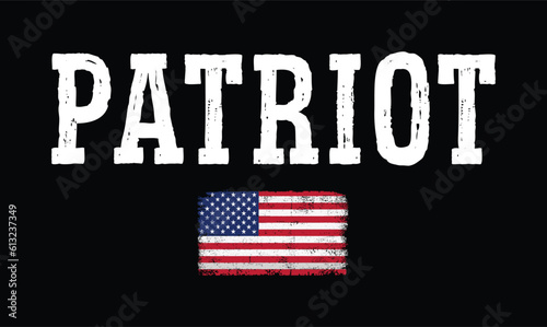 American Flag Patriot Design Template