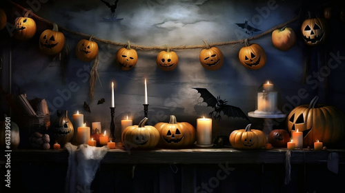 Halloween Background Generative AI tools
