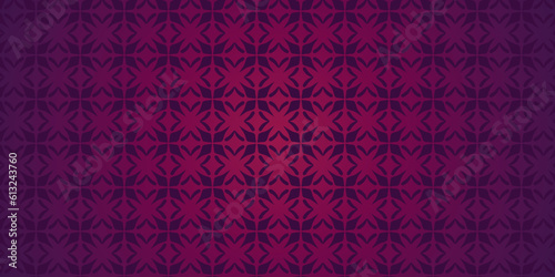 Arabic motif purple background