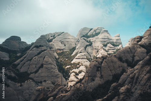 Montserrat mountain landscape 