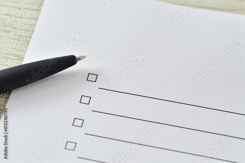 チェックリスト